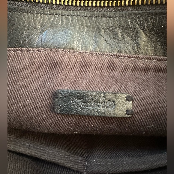 VGUC Madewell black zip-top transport crossbody bag - Picture 3 of 14